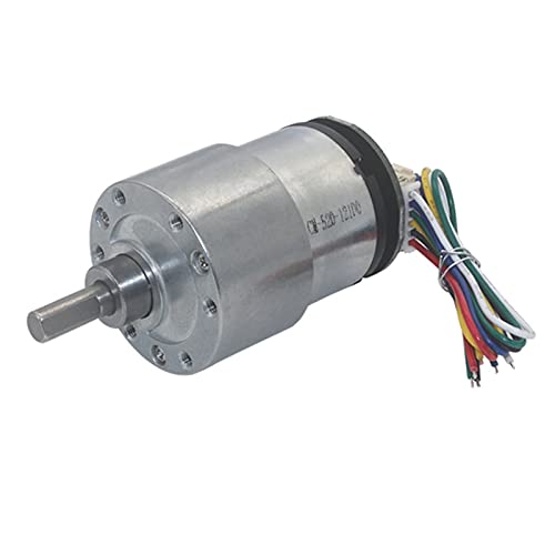 Dc Motor,Motor 12V Electric Micro. DC Getriebemotorcodierer 6V 12 Volt niedrig U/MIN 7. Bis 159. 0RPM Einstellbare Geschwindigkeit umgekehrt hohes Drehmoment-Mini DC Motoren(530rpm) von BANGHA