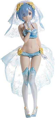 BANPRESTO Actionfigur Rem - Re:Zero - Starting Life In Another World Chronicle Exq 22 cm BP18223 Mehrfarbig von Banpresto
