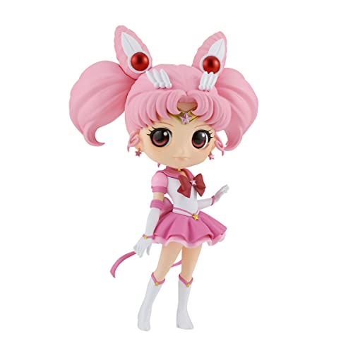 BANPRESTO Figur Q Posket Eternal Sailor Chibi Moon (Ver.A) Pretty Guardian Sailor Moon Cosmos Film BP88072 Mehrfarbig von Banpresto