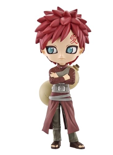 BANPRESTO Figur Q Posket Gaara Naruto Shippuden (Ver.A), 14 cm, Mehrfarbig BP88135 von Banpresto