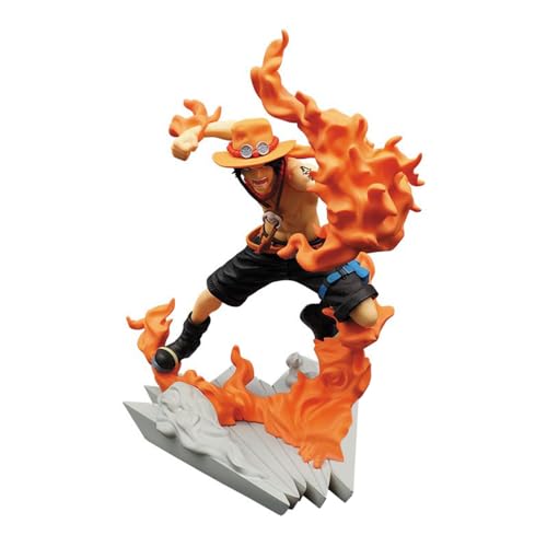 BANPRESTO Figur Statue One Piece Portgas D Ace Senkozekkei BP19492 - Höhe 9cm - Mehrfarbig von Banpresto