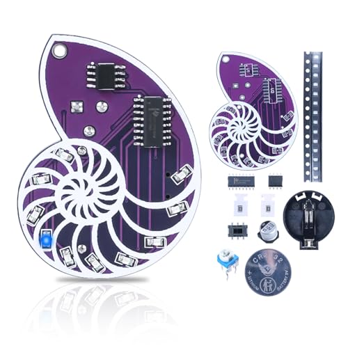 Löten Lernkit, LED Shell Design SMD SMT Lernen Löten Kit, Perfekt zum lötübung Lernen und Tragbares Geschenk Dekorativer Anhänger Löten Lernkit, LED Shell Design SMD SMT Lernen Löten Kit, Perfekt zum lötübung Lernen und Tragbares Geschenk Dekorativer Anhänger von BANRIA