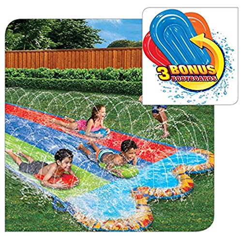 Banzai 42329 Triple Racer Water Slide von BANZAI