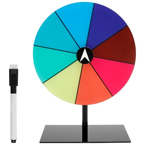 BAODBF Glücksrad zum Drehen 20cm,Glücksrad zum Selbstgestalten mit Markierstift,Drehrad für Lotteriespiele,Wortspiele BAODBF Glücksrad zum Drehen 20cm,Glücksrad zum Selbstgestalten mit Markierstift,Drehrad für Lotteriespiele,Wortspiele von BAODBF
