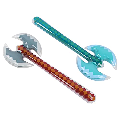 Aufblasbares Beil Fake Axt Spielzeug, Leichte Aufblasbare PVC Axt für Poolpartys für, die Zum Wasserspielen Spielen von BAOFUYA