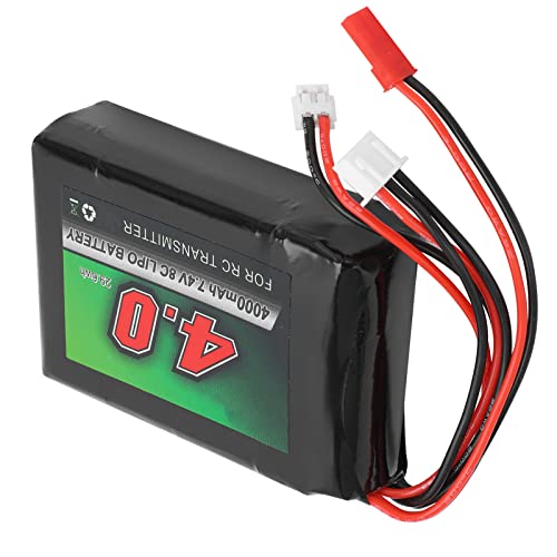 BAOFUYA 7,4 V 4000mAh Lipo -Batterie für RC -Sender DX9 DX8 DX7 Kompatibel von BAOFUYA