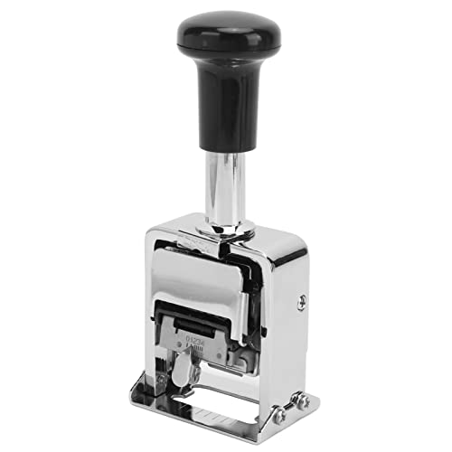 BAOFUYA Bequemer Gummihandle Automatic Jump Number Stempel für Schnelldatenidentifikationsbanking BAOFUYA Bequemer Gummihandle Automatic Jump Number Stempel für Schnelldatenidentifikationsbanking von BAOFUYA