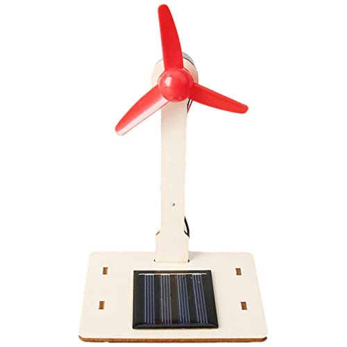 BAOK Solar-Windturbine – Windmühle, montiertes Modell, Solarspielzeug, Kinder, Lernspaß, Spielzeug, Geschenk für Heimdekoration, Gartendekoration BAOK Solar-Windturbine – Windmühle, montiertes Modell, Solarspielzeug, Kinder, Lernspaß, Spielzeug, Geschenk für Heimdekoration, Gartendekoration von BAOK