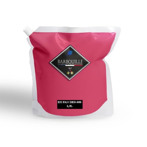 BARBOUILLE Acryllack Satin - Möbel, Holz, Wände und Decken - 2,5 ltr Rot & Rosa - Ex Fan der 60er BARBOUILLE Acryllack Satin - Möbel, Holz, Wände und Decken - 2,5 ltr Rot & Rosa - Ex Fan der 60er von BARBOUILLE