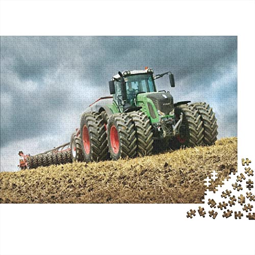 Traktoren Puzzle 1000 Teile für Erwachsene - Impossible DIY Geschicklichkeitsspiel für Die Ganze Familie (75x50cm) von BARDYS