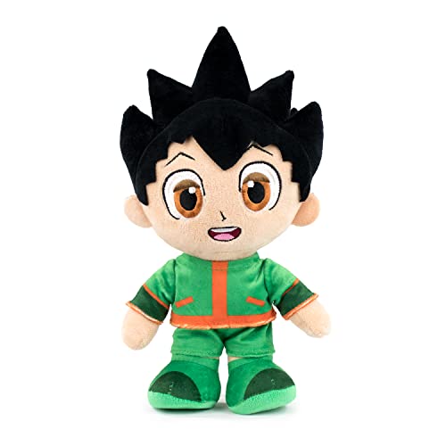 BARRADO Hunter X Hunter Characters Plush Toy - 28 cm - Gon, Killua, Kurapika, Hisoka - Super Soft Quality (Gon) von BARRADO