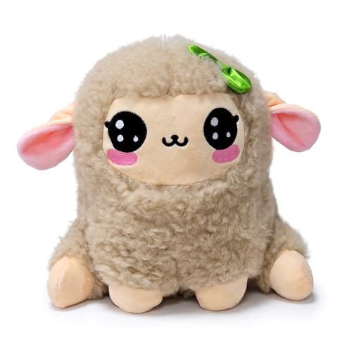 BARRADO 16002764 Kawaii Sheep Soft Toy 22 cm Brown von BARRADO
