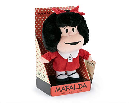 BARRADO Mafalda - Plüsch Mafalda 27 cm - Superweiche Qualität (Display, Rot) von BARRADO