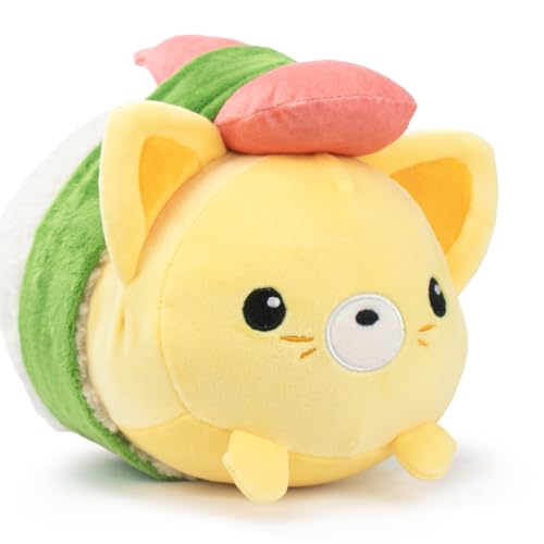 BARRADO Plüschtier Sushi-Katze, Nekogiri, 20 cm, 16002797 (gelb) von BARRADO