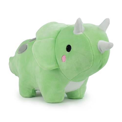 Barrado - Kawaii Dinosaurier Stofftier - T-Rex, Triceratops, Diplodocus, Stegosaurus - 30zm - 16002539 (Triceratops) von BARRADO