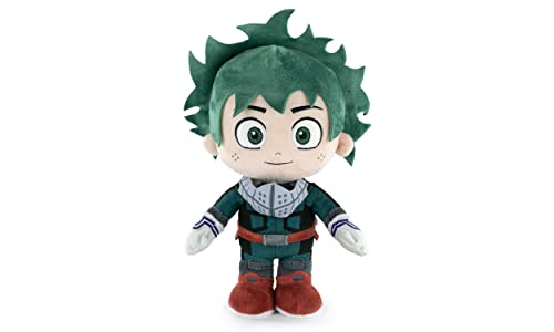 Barrado My Hero Academia Character Kuscheltier - 28cm - Deku, Bakugo, Todoroki - Super Soft Quality (Deku) von BARRADO