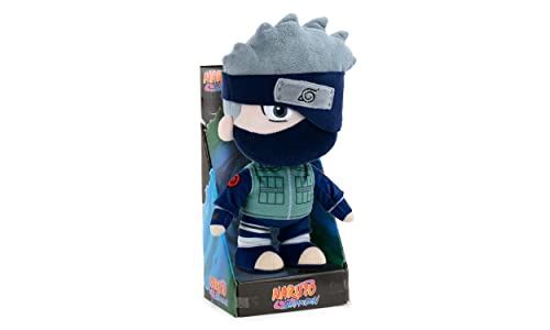 Kuscheltier mit Naruto-Figuren 30 zm - Naruto, Kakashi, Sasuke, Kurama, Naruto Six Path - Sammler-Edition - Super Soft Qualität (Kakashi mit Display) von BARRADO