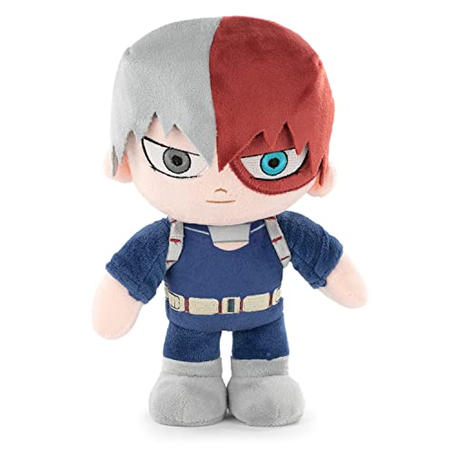 BARRADO My Hero Academia Charakter Kuscheltier - 28cm - Deku, Bakugo, Todoroki - Super Soft Qualität (Todoroki) von BARRADO