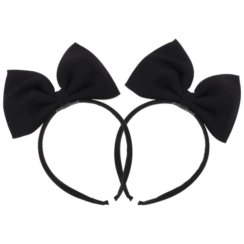 BATHVEVE 2 Stück Teiliges Haarband aus Weichem Stoff mit Großer Roter Schleife Bequemes Stirnband für Mädchen Niedlicher Haarschmuck für Kostüme Karneval Halloween und Festtage BATHVEVE 2 Stück Teiliges Haarband aus Weichem Stoff mit Großer Roter Schleife Bequemes Stirnband für Mädchen Niedlicher Haarschmuck für Kostüme Karneval Halloween und Festtage von BATHVEVE