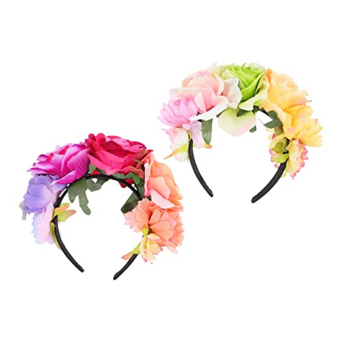 BATHVEVE 2Stücke Haarband für Feste Stilvolle Kopfbedeckung für Partys Leichtes und Langlebiges Stirnband aus Hochwertigem Material Dekorative Haaraccessoires Rosa BATHVEVE 2Stücke Haarband für Feste Stilvolle Kopfbedeckung für Partys Leichtes und Langlebiges Stirnband aus Hochwertigem Material Dekorative Haaraccessoires Rosa von BATHVEVE