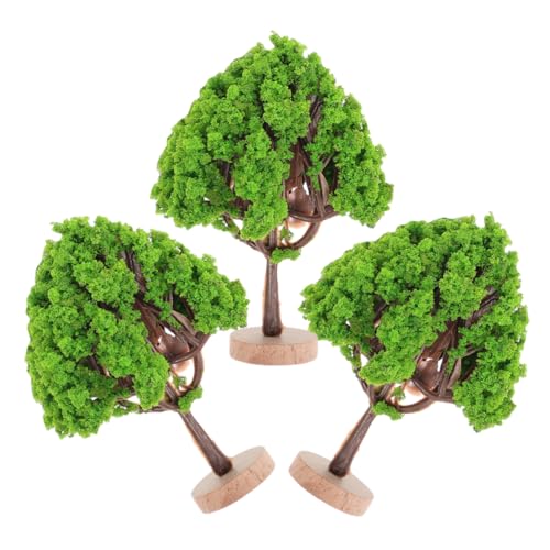 BATHVEVE 3Stücke Miniaturbäume Modell für Landschafts und Architektur Dioramen Falsche Naturbäume für DIY Craft und Wohnkultur für und Displays von BATHVEVE