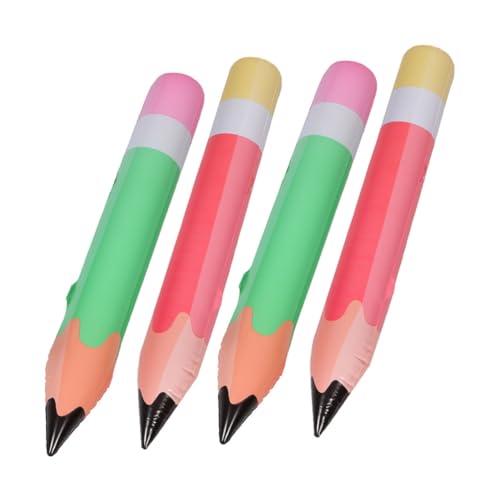 BATHVEVE 4 Stück Aufblasbare Bleistift Ballons PVC Deko für Schulanfang Klassenzimmer Party Einfach zu Dekorieren für Geburtstagsfeiern und Festliche Anlässe BATHVEVE 4 Stück Aufblasbare Bleistift Ballons PVC Deko für Schulanfang Klassenzimmer Party Einfach zu Dekorieren für Geburtstagsfeiern und Festliche Anlässe von BATHVEVE