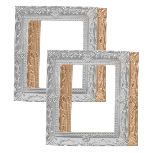 BATHVEVE 4 Stück Zubehör Für Puppenhäuser Fotorahmen-Modell Mini- -dekore Miniaturfoto -Frames Vintage-minirahmen Mini- -bilderrahmen Foto-aufbewahrungsrahmen DIY-minirahmen Harz BATHVEVE 4 Stück Zubehör Für Puppenhäuser Fotorahmen-Modell Mini- -dekore Miniaturfoto -Frames Vintage-minirahmen Mini- -bilderrahmen Foto-aufbewahrungsrahmen DIY-minirahmen Harz von BATHVEVE