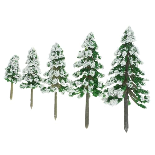 BATHVEVE 5 Stück Miniatur-straßenbaum-Spielzeug, Landschaftsbaum-Dekoration, Sandtisch, Baumschmuck, Miniatur-straßenbäume, Modelle, Grünes Landschaftsbaum-Spielzeug, Landschaftsbasierter BATHVEVE 5 Stück Miniatur-straßenbaum-Spielzeug, Landschaftsbaum-Dekoration, Sandtisch, Baumschmuck, Miniatur-straßenbäume, Modelle, Grünes Landschaftsbaum-Spielzeug, Landschaftsbasierter von BATHVEVE