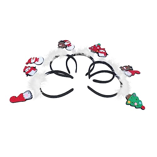BATHVEVE 5Stücke Weihnachts Haarbänder Party Dekorationen mit Lustigen Motiven für Festlichkeiten und Kostümpartys Langlebig und Bequem Vielseitig Einsetzbar BATHVEVE 5Stücke Weihnachts Haarbänder Party Dekorationen mit Lustigen Motiven für Festlichkeiten und Kostümpartys Langlebig und Bequem Vielseitig Einsetzbar von BATHVEVE
