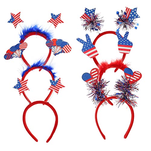 BATHVEVE 6st Unabhängigkeitstag Stirnband Valentinstag-ohren Patriotische Partydekorationen Kostüm Weibliche Parteikopfdekoration Rave Gedenktag Party 4 Stirnband Polyester BATHVEVE 6st Unabhängigkeitstag Stirnband Valentinstag-ohren Patriotische Partydekorationen Kostüm Weibliche Parteikopfdekoration Rave Gedenktag Party 4 Stirnband Polyester von BATHVEVE