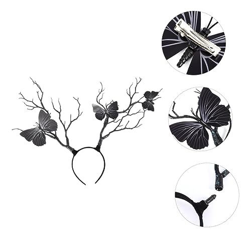 BATHVEVE Baumzweig Haarband mit Rehgeweih Haaraccessoire für Partys und Festivals für Fotos und Besondere Anlässe mit Zufälliger Clip Farbe BATHVEVE Baumzweig Haarband mit Rehgeweih Haaraccessoire für Partys und Festivals für Fotos und Besondere Anlässe mit Zufälliger Clip Farbe von BATHVEVE
