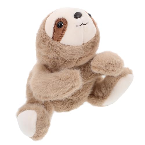 BATHVEVE Faultierpuppe Faultier- Faultier Stofftier Entzückende Tierpuppe Faultier-Ornament Faultier Stoffpuppe Light Brown Plüsch BATHVEVE Faultierpuppe Faultier- Faultier Stofftier Entzückende Tierpuppe Faultier-Ornament Faultier Stoffpuppe Light Brown Plüsch von BATHVEVE