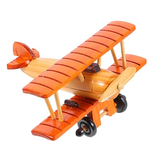 BATHVEVE Holzflugzeugmodell Vintage-Flugzeug-Ornament Für Schreibtisch Schrank-Dekoration Flugzeug- Zum Basteln Heimdeko-zubehör Jungenzimmer- BATHVEVE Holzflugzeugmodell Vintage-Flugzeug-Ornament Für Schreibtisch Schrank-Dekoration Flugzeug- Zum Basteln Heimdeko-zubehör Jungenzimmer- von BATHVEVE