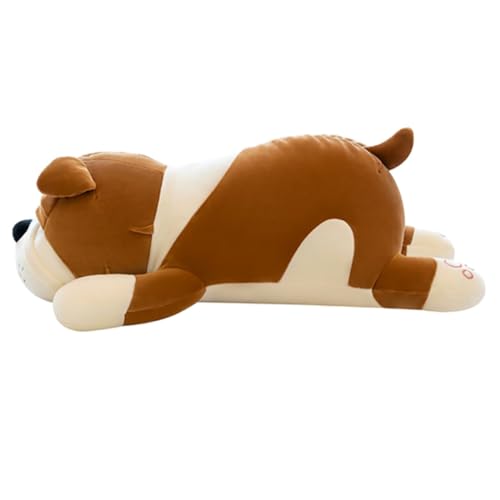 BATHVEVE Plüsch Hundekissen Weiches Kuscheltier Schlafkissen für Erwachsene Niedliches Stofftier Hund in Warmem Gelb als Neujahrsgeschenk und Schlafspielzeug BATHVEVE Plüsch Hundekissen Weiches Kuscheltier Schlafkissen für Erwachsene Niedliches Stofftier Hund in Warmem Gelb als Neujahrsgeschenk und Schlafspielzeug von BATHVEVE