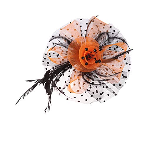 BATHVEVE Retro Braut Haarschmuck Aus Mesh Elegantes Kopfband Für Hochzeiten Kostümpartys Und Besondere Anlässe Orange Für Frauen Und Einzigartiges Design Hervorragende Verarbeitung BATHVEVE Retro Braut Haarschmuck Aus Mesh Elegantes Kopfband Für Hochzeiten Kostümpartys Und Besondere Anlässe Orange Für Frauen Und Einzigartiges Design Hervorragende Verarbeitung von BATHVEVE