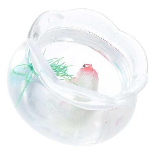 BATHVEVE Simulierter Mini -koi -fischtank Kleines Fischglas Puppenhaus Pflanzen Miniatursachen Fischschüsselspielzeug Goldfischspielzeug Dollhouse Fish Tank PVC Rot BATHVEVE Simulierter Mini -koi -fischtank Kleines Fischglas Puppenhaus Pflanzen Miniatursachen Fischschüsselspielzeug Goldfischspielzeug Dollhouse Fish Tank PVC Rot von BATHVEVE