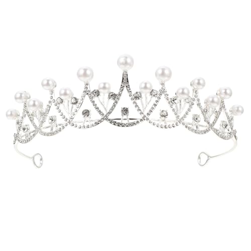 BATHVEVE Stirnband Krone mit Perlen Haarband für Mädchen Party und Geburtstagsdeko Feines Design für Prinzessin Kostüm und Festliche Anlässe BATHVEVE Stirnband Krone mit Perlen Haarband für Mädchen Party und Geburtstagsdeko Feines Design für Prinzessin Kostüm und Festliche Anlässe von BATHVEVE