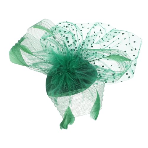 BATHVEVE Vintage Braut Fascinator Haarclip mit Netzschleier und Retro Kleines Hut Haarschmuck für Tee Party Sichere Eleganter Kopfschmuck für Hochzeit und Besondere Anlässe BATHVEVE Vintage Braut Fascinator Haarclip mit Netzschleier und Retro Kleines Hut Haarschmuck für Tee Party Sichere Eleganter Kopfschmuck für Hochzeit und Besondere Anlässe von BATHVEVE