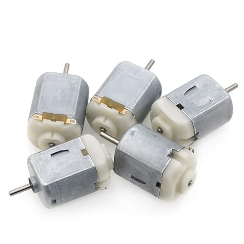 Werkzeuge kompatibel mit 130 Kleine Motor DC 3-6 V Ultra High Speed DIY Hobby Fernbedienung Spielzeugauto 5pcs 13000rpm Mini Motor für Hochgeschwindigkeitsspielzeug Auto Fan von BATIVFLUG