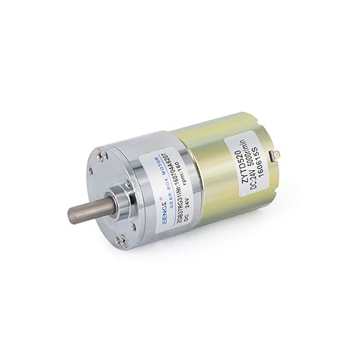 Werkzeuge kompatibel mit GB37RG DC 12V/24V Getriebemotor 24 U/min 5/10/20/30/50/60/85/100/150 RPM Drehzahl 37 MM Off-Achsen-Getriebemotor (5rpm) von BATIVFLUG