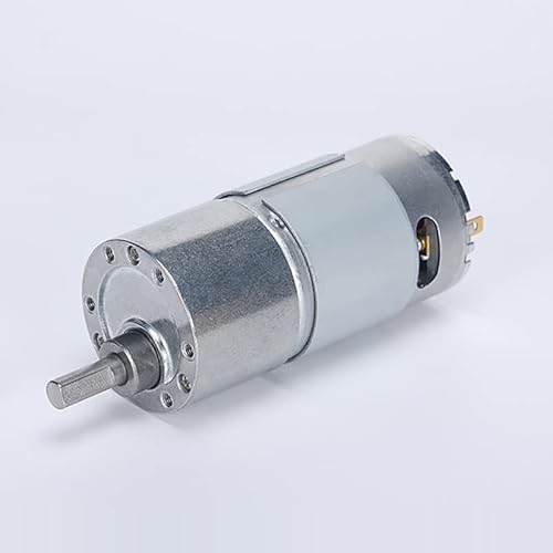 Werkzeuge kompatibel mit JGB37-545 DC 12V 24V Hohes Drehmoment Getriebemotor Alle Metall Getriebe Elektromotor 8/12/23/37/47/70/110/200/330/625/1000 Rpm(12v,110rpm) von BATIVFLUG