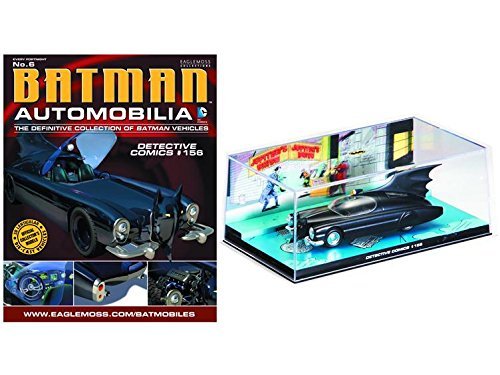 Batman Automobilia Issue #6 - Detective Comics #156 Batmobile (Maßstab 1.43) Magazin im Lieferumfang enthalten von Batman