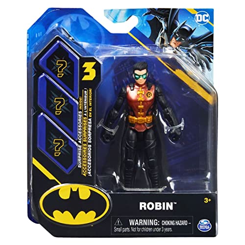DC Batman 2022 Robin (Metallic Red Costume) 10,2 cm Actionfigur von Spin Master von Batman