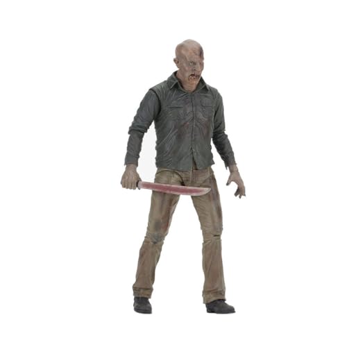 BATTERUI Freitag 13 Jason Voorhees Anime Figur Spielzeug Modell zum Sammeln Statue Spielzeug Figuren aus PVC Ornamente Desktop Fans Modell zum Sammeln von BATTERUI