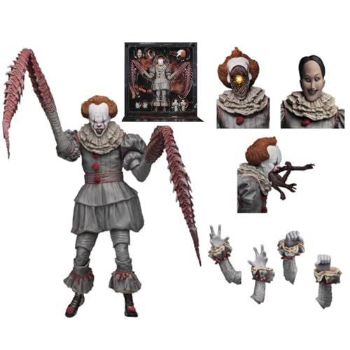 BATTERUI Il Pennywises Anime Figure Spielzeug Sammelmodell Statue Spielzeug Figuren aus PVC Ornamente Desktop Fans Modell zum Sammeln BATTERUI Il Pennywises Anime Figure Spielzeug Sammelmodell Statue Spielzeug Figuren aus PVC Ornamente Desktop Fans Modell zum Sammeln von BATTERUI