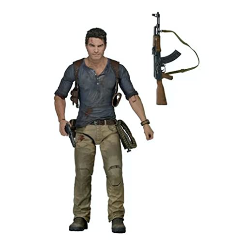 BATTERUI Uncharts Anime-Figuren Nathan Drake Spielzeugkollektion Modellkollektion für Anime-Fans von BATTERUI