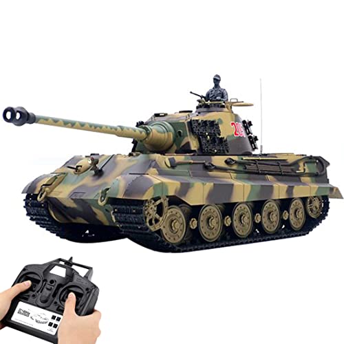 BAUBAUPLAY 1:16 Henschel Tiger King Kampfpanzer Modellbau Panzer - Grundlegende Ausgabe von BAUBAUPLAY