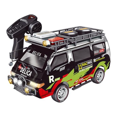 BAUBAUPLAY Ferngesteuertes Auto, 1/24 2.4GHz 4WD Offroad Vollproportional RC Truck Modell, RC Lieferwagen Truck Geschenk für Erwachsene BAUBAUPLAY Ferngesteuertes Auto, 1/24 2.4GHz 4WD Offroad Vollproportional RC Truck Modell, RC Lieferwagen Truck Geschenk für Erwachsene von BAUBAUPLAY