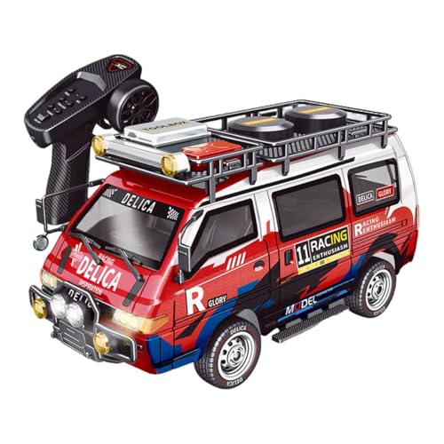 BAUBAUPLAY Ferngesteuertes Auto, 1/24 2.4GHz 4WD Offroad Vollproportional RC Truck Modell, RC Lieferwagen Truck Geschenk für Erwachsene BAUBAUPLAY Ferngesteuertes Auto, 1/24 2.4GHz 4WD Offroad Vollproportional RC Truck Modell, RC Lieferwagen Truck Geschenk für Erwachsene von BAUBAUPLAY