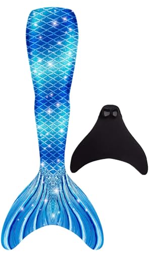 BAWADE Glitzerndes Kostüm mit Flossen – Perfekt für Verkleidung, Fotoshooting & Karneval – Elegantes Design für Kinder & Erwachsene BAWADE Glitzerndes Kostüm mit Flossen – Perfekt für Verkleidung, Fotoshooting & Karneval – Elegantes Design für Kinder & Erwachsene von BAWADE